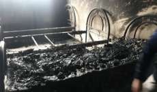 إصابة 3 أطفال نتيجة حريق داخل دار الأيتام في بلدة برج العرب العكارية
