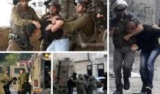 القوات الإسرائيلية اعتقلت 50 فلسطينيًا بينهم 13 عاملًا من قطاع غزة