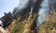 الدفاع المدني: إخماد حريقَي أعشاب يابسة في كسارة وحوش الأمراء بزحلة