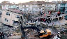 ارتفاع حصيلة ضحايا الزلزال في تركيا وسوريا إلى أكثر من 9500