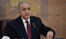 وزير خارجية العراق: ندعو إلى استعادة سوريا لمقعدها في الجامعة العربية