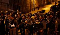 القوات الإسرائيلية تمنع طاقم سكاي نيوز من تصوير اعتداء على الفلسطينيين