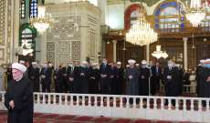 الرئيس الأسد يؤدي صلاة عيد الفطر السعيد في رحاب الجامع الأموي الكبير