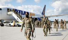 وصول أول مئة جندي أميركي إلى رومانيا تحضيرًا لوصول بقية القوات العسكرية بغضون أيام
