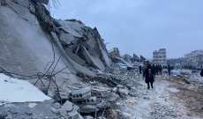 الدفاع المدني السوري أعلن شمال غربي سوريا منطقة منكوبة جراء الزلازل: ليتحمل المجتمع الدولي مسؤولياته