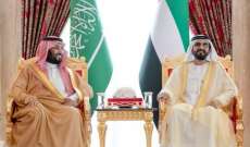ولي عهد السعودية بحث مع حاكم دبي بسبل تطوير التعاون وعدد من القضايا ذات الاهتمام المشترك