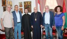 درويش عرض اوضاع المغتربين مع نائب رئيس الجامعة اللبنانية الثقافية بالعالم 