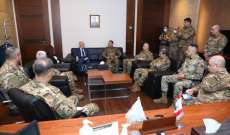 وزير الدفاع زار المحكمة العسكرية وأثنى على التكامل بين القضاة المدنيين والضباط
