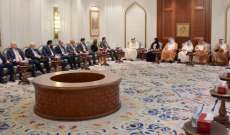 وزير الاقتصاد التقى رئيس البرلمان القطري: اللقاء مثمر ومهم للبنان
