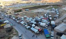 الامن العام: تنظيم عودة 225 نازحا الى سوريا بالتنسيق مع السلطات الأمنية في الجانب السوري