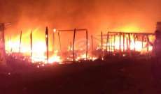 النشرة: اندلاع حريق بتلة مار تقلا دقون بعاليه وشبان البلدة يعملون على اطفائها