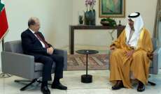 المستشار السعودي نزار العلولا زار الرئيس عون وأكد دعم السعودية للبنان