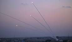 دوي صافرات الإنذار في غلاف غزة ورصد إطلاق قذيفتين من القطاع