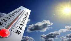 الأرصاد الجوية: لبنان يتأثر غدا برياح خماسينية مغبرة وجافة والحرارة تتخطى معدلاتها بحدود الـ5 درجات