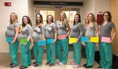 حمل جماعي لـ9 ممرضات يعملن في قسم واحد بمركز طبي أميركي