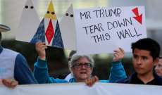 تظاهرات في ولاية كليفورنيا للتنديد بزيارة ترامب