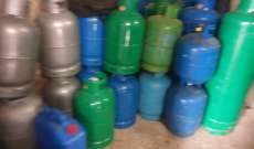 محافظ بيروت أمر بمصادرة كميات كبيرة من قوارير الغاز مخزنة داخل إحدى المحال في قريطم