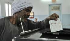 بدء عملية فرز الأصوات بعد انتهاء عمليات التصويت في الانتخابات المصرية