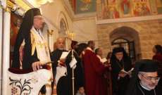 البطريرك عبسي احتفل بصلاة الباركليسي في كاتدرائية سيدة النجاة
