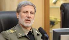 وزير الدفاع الإيراني: التقدم التسليحي للحوثيين أثار دهشة العالم