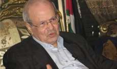 وصول عضو اللجنة التنفيذية لمنظمة التحرير الفلسطينية إلى لبنان