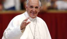 البابا يعود الى ايطاليا بعد جولته في أميركا اللاتينية 