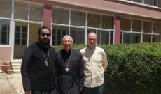 البطريرك يوسف العبسي يزور مدرسة القديسة حنة البطريركية في رياق