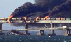 متحدث باسم وزارة الدفاع الأوكرانية: اتهام بوتين لأوكرانيا بالمسؤولية عن تفجير جسر القرم تزوير