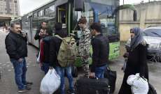 النشرة: دفعة من النازحين السوريين وصلت إلى معبر الزمراني من لبنان