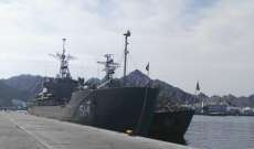 مجموعة بحرية إيرانية رست بميناء اكتايو في كازاخستان بهدف تعزيز الصداقة بين البلدين