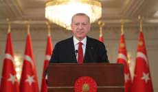 أردوغان: تركيا ستدخل مرحلة جديدة مع دول الخليج بعد زيارتي للامارات في 14 شباط