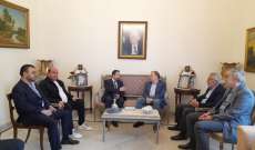 كرامي زار البزري في صيدا: للبدء بالحوار لانتخاب رئيس للجمهورية