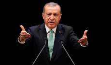 أردوغان: التطورات التي تشهدها منطقة الشرق الأوسط ليست عشوائية