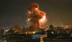 الجيش الإسرائيلي شن غارات على غزة وسقوط عدد من القتلى والجرحى بينهم أطفال