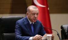 اردوغان أبرق لعباس معزيا بعريقات: بذل جهودا مكثفة من أجل القضية الفلسطينية