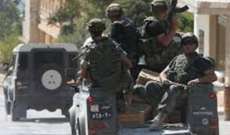النشرة: تعرض دورية للجيش من فوج المجوقل لاطلاق نار من قبل مجهولين ببلدة القصر الحدودية 