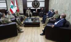 قائد الجيش التقى وفدا من "كاريتاس لبنان" وآخر من "أندية الليونز الدولية"