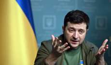 زيلينسكي: الدمار الروسي في أوكرانيا أسوأ من حروب الشيشان وقضية حياد أوكرانيا يتم درسها بعمق
