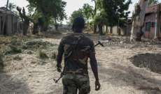 مسلحون يقتلون خمسة جنود ومدنيا في جنوب شرق نيجيريا