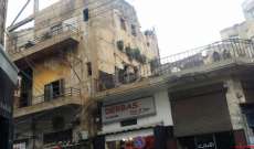 النشرة: انهيار حائط في مبنى في منطقة السراي العتيقة والاضرار مادية