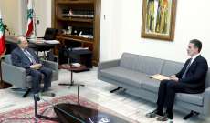 الرئيس عون التقى نصار وحسين وأبرق لسلطان عمان معزّيا ويترأس غدا مجلسَي الوزراء والدفاع الأعلى