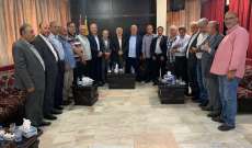 حب الله التقى القيادة السياسية الفلسطينية الموحدة في لبنان 