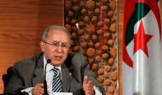 وزير الخارجية الجزائري يعلن ان بوتفليقة سيسلم السلطة لرئيس ينتخبه الشعب