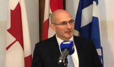 قنصل لبنان في كندا: الاستعدادات اللوجستية انتهت لتسري العملية بكل سهولة