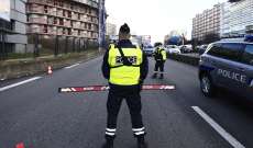 الشرطة الفرنسية تطلق النار على رجل هاجم الشرطة بسكين
