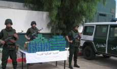 الجيش الجزائري: ضبط كميات كبيرة من الكيف المعالج عبر الحدود مع المغرب