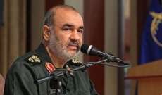 الحرس الثوري الإيراني: نرصد مخططات العدو وأغراضه ونراقبها يوميا
