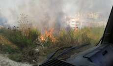 النشرة: قرى قضاء صيدا شهدت حرائق بالجملة أطفأها عناصر اطفاء المدينة