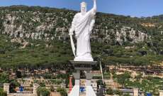 تدشين تمثال مار الياس الحي في باحة دير الكنيسة الجمعة المقبل