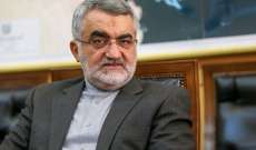 بروجردي:  إستخدام قاعدة همدان هو قرار إيراني روسي للقضاء على الارهاب